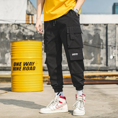 streetwear mens hip hop jogging pants casual men trousers big size loose sweatpants male 2023 new multi pocket harem pants 5xl streetwear sweatpants