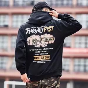 Fashion Harajuku Hoodie Sweatshirt Mens Casual Black Hip Hop Japan Print Hoodie Streetwear Clothing Top Coat Male Winter Hoodies Daulet Apparel