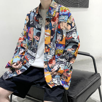 "Comical Jokes" Unisex Men Women Streetwear Graphic Shirt Daulet Apparel