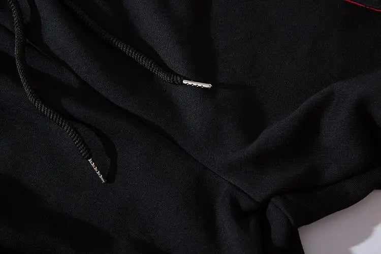 men hip hop black cargo pants joggers sweatpants overalls men ribbons streetwear harem pants women fashions trousers unique joggers style 2514