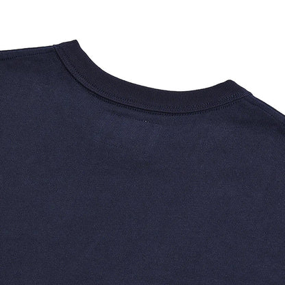 Heavy Long Sleeve T Shirt Men Autumn Winter New Round Neck Plain Color Thick Cotton T-shirt Casual Basic Bottoming Shirt Street King Limited
