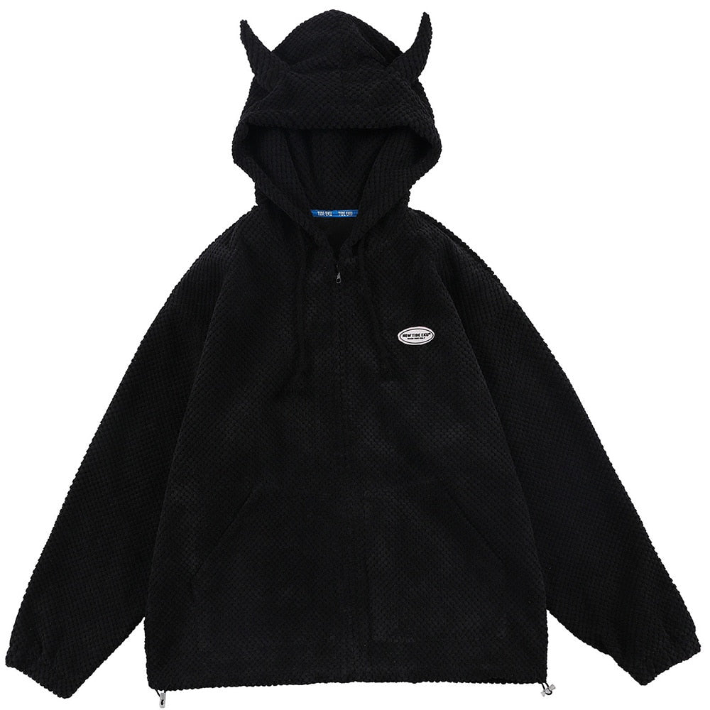 "Devil" Unisex Men Women Streetwear Graphic Hoodie Daulet Apparel