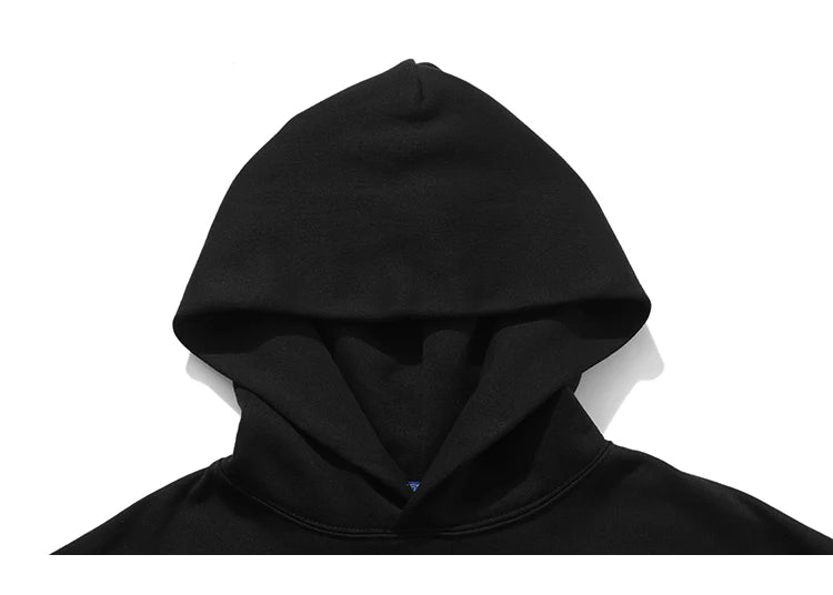 2023 Hip Hop Streetwear Hoodies Sweatshirt Globe Print Men Harajuku Pullover Hoodie Winter Fleece Cotton Autumn Sweatshirt Loose Street King Limited
