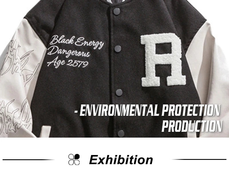 rainbowtouches 2021 jacket unisex street jackets letter embroidered baseball uniform men hip hop mens superior quality coat unique default style 4471