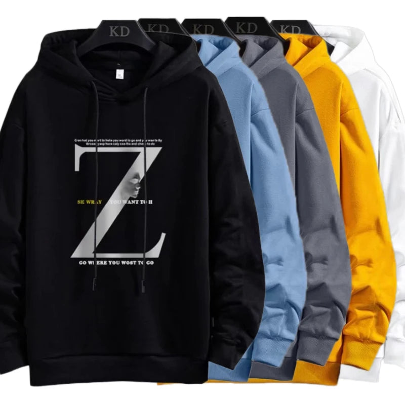 Spring Autumn Men's Hoodies Japan Fashion Harajuku Letter Print Hoodies Sweatshirts Men Streetwear Trend Men Clothing Hoodie Men Street King Limited