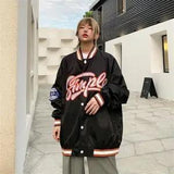 Cool Loose Pink Jacket Fashion Hip Hop Harajuku Baseball Hoodies Mens Funny Outwear Clothes High Street Tops Streetwear Hoodie Daulet Apparel