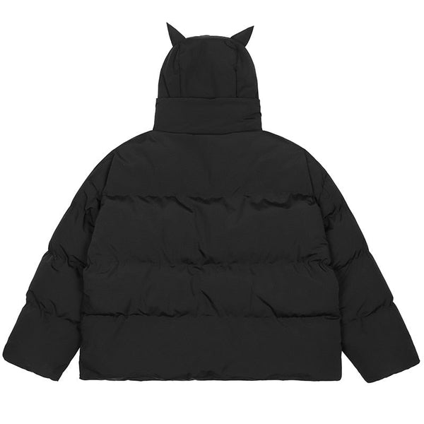 "Dark Knight" Unisex Streetwear Men Women Down Jacket Daulet Apparel