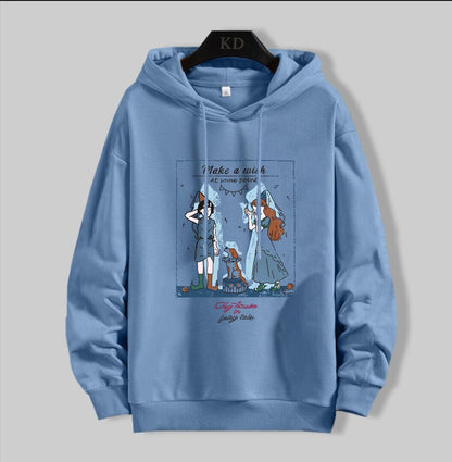 "Before The Storm" Unisex Men Women Streetwear Graphic Hoodie Daulet Apparel