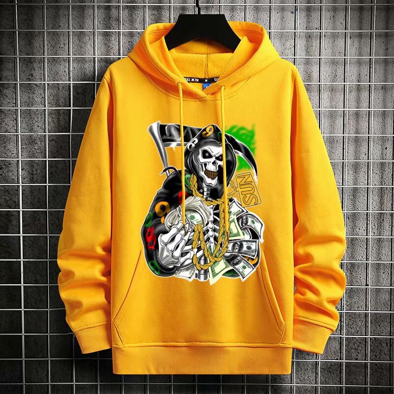 "Cash Made" Unisex Men Women Streetwear Graphic Hoodie Daulet Apparel
