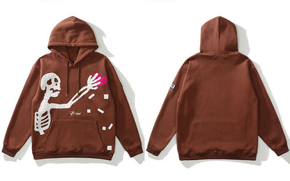"Catch The Falling" Unisex Men Women Streetwear Graphic Hoodie Daulet Apparel