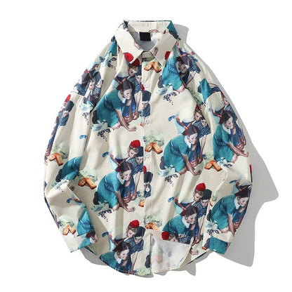 "Inner Child" Unisex Men Women Streetwear Graphic Shirt Daulet Apparel