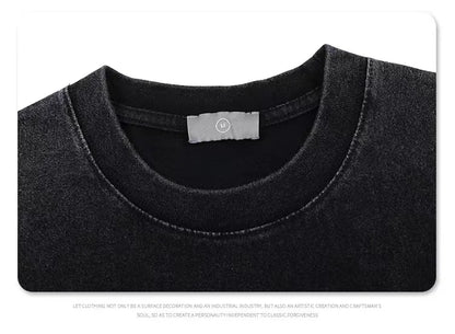 Spring summer new product the same drop-out bear print short-sleeved T-shirt man Street King Limited