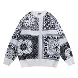 "White Bandana" Unisex Men Women Streetwear Graphic Sweater Daulet Apparel