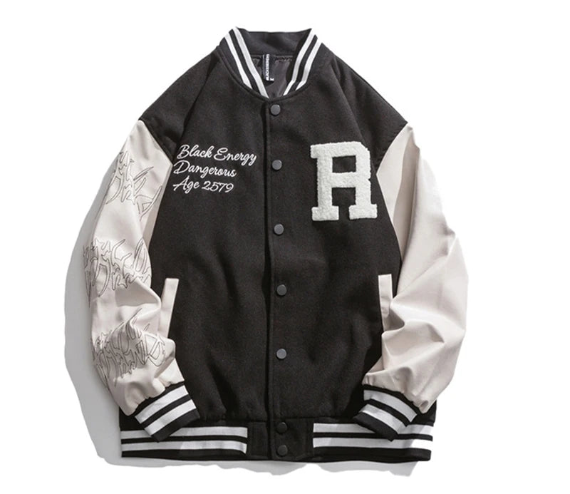 rainbowtouches 2021 jacket unisex street jackets letter embroidered baseball uniform men hip hop mens superior quality coat unique default style 4472