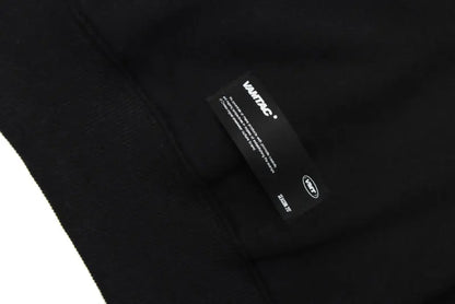 GONTHWID Men Hip Hop Hoodie Sweatshirt Streetwear Funny Bear Print Hooded Harajuku Winter Cotton Fleece Pullover Khaki Black Street King Limited
