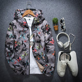 "Butterfly" Unisex Men Women Streetwear Graphic Jacket Daulet Apparel