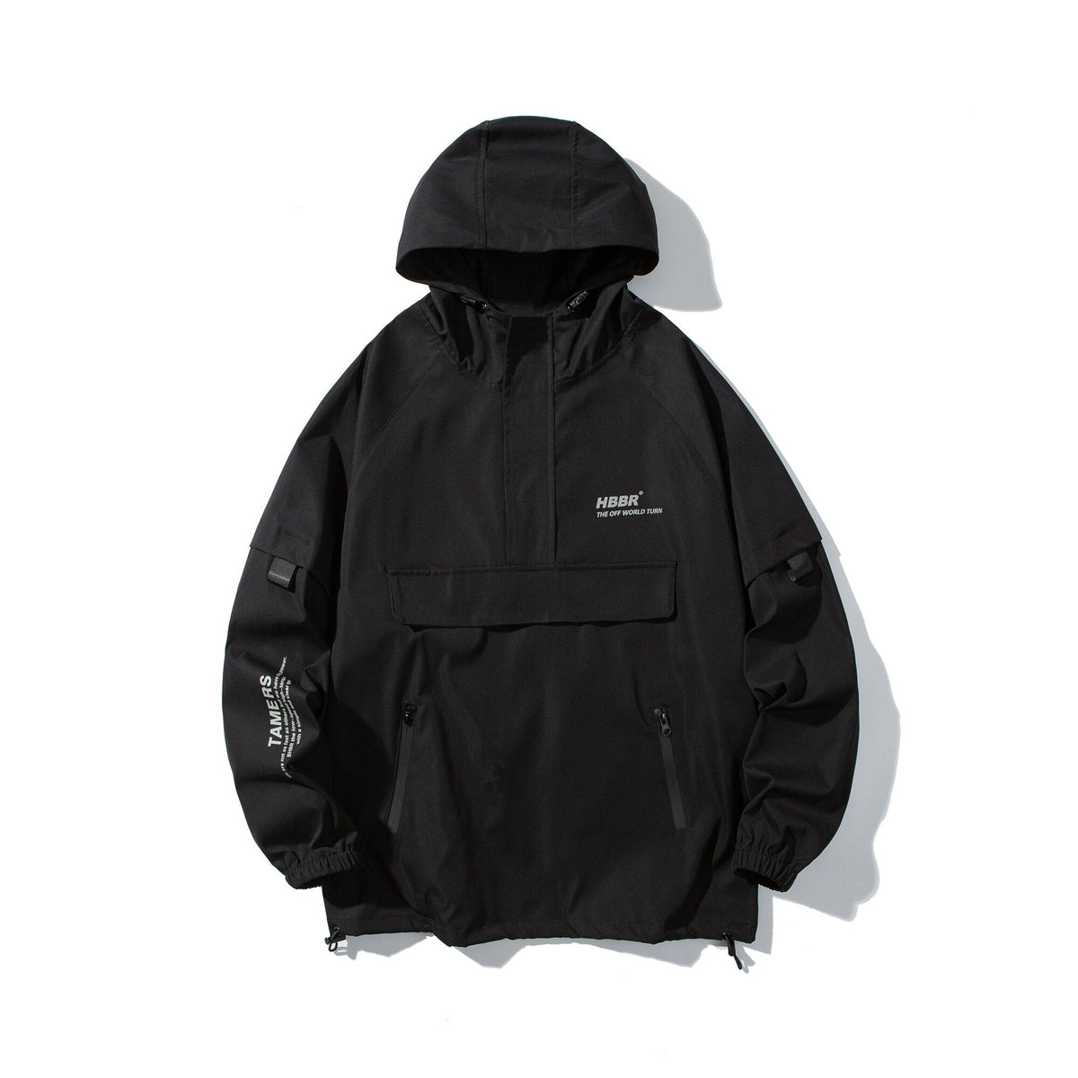 "Rainy Day" Unisex Men Women Streetwear Windbreaker Jacket Daulet Apparel