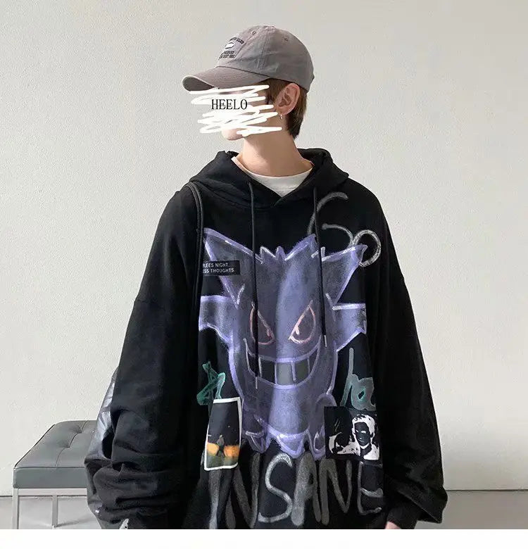 Autumn winter sweatshirts women hoodies Hong Kong style ins trend hip hop tops loose casual long sleeve pullover female clothes Street King Limited