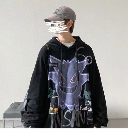 Autumn winter sweatshirts women hoodies Hong Kong style ins trend hip hop tops loose casual long sleeve pullover female clothes Street King Limited