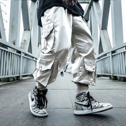 arens cargo pants men joggers hip hop techwear pants hippie cargo trousers for men streetwear plus size pockets oversize a18 unique joggers style 4060