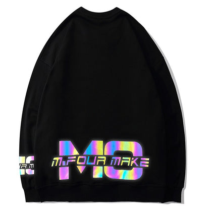 "Big Statue" Unisex Men Women Streetwear Graphic Sweatshirt Daulet Apparel