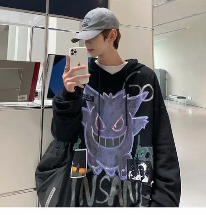 Autumn winter sweatshirts women hoodies Hong Kong style ins trend hip hop tops loose casual long sleeve pullover female clothes Street King Limited