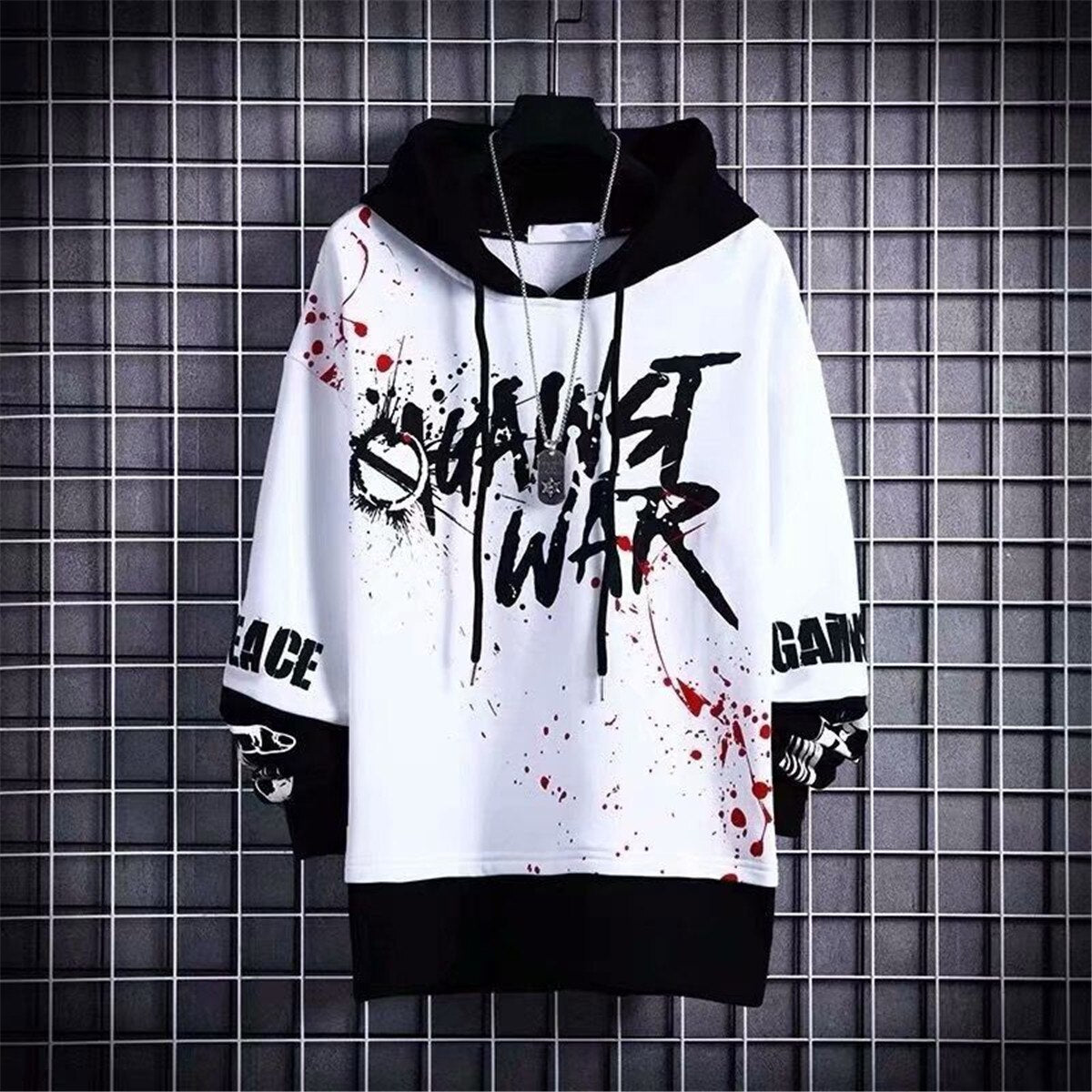 "Street Life" Unisex Men Women Streetwear Graphic Hoodie Daulet Apparel