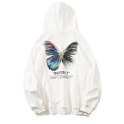 "Butterfly Effect" Unisex Men Women Streetwear Graphic Hoodie Daulet Apparel