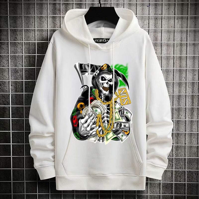 "Cash Made" Unisex Men Women Streetwear Graphic Hoodie Daulet Apparel