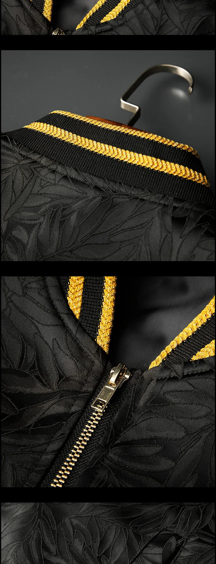 new men luxury rib sleeve embroidered flowers leopard striped couple baseball coats jackets abstract digital coat motor n244 unique default style 1693