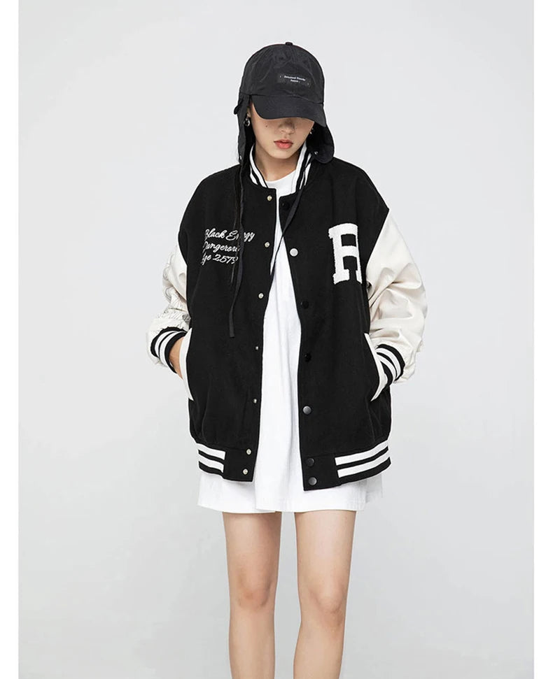 rainbowtouches 2021 jacket unisex street jackets letter embroidered baseball uniform men hip hop mens superior quality coat unique default style 4477