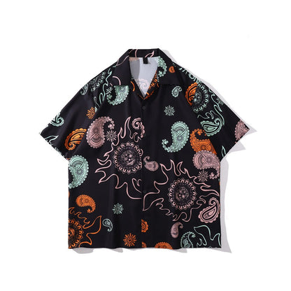 "White Daisy" Unisex Men Women Streetwear Graphic Shirt Daulet Apparel