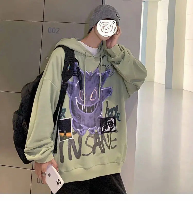 Autumn winter sweatshirts women hoodies Hong Kong style ins trend hip hop tops loose casual long sleeve pullover female clothes Street King Limited