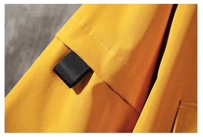 2023 men streetwear jackets and coats hip hop harajuku mens windbreaker overcoat mens clothing unique default style 657