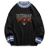 "Determined" Unisex Men Women Streetwear Graphic Sweater Daulet Apparel