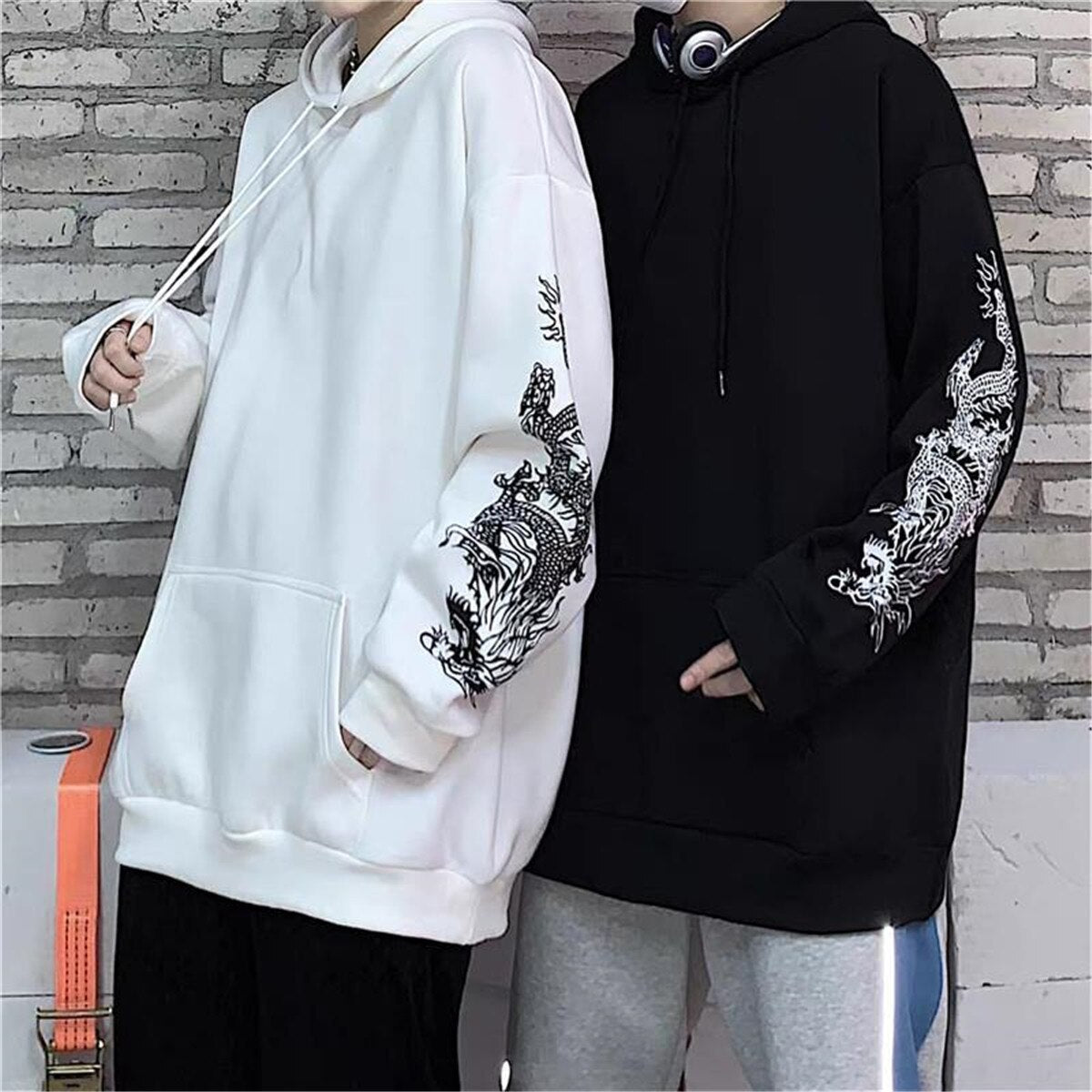 "Keep It Cool" Unisex Men Women Streetwear Graphic Hoodie Daulet Apparel