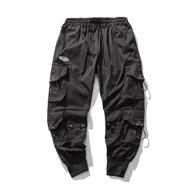 arens cargo pants men joggers hip hop techwear pants hippie cargo trousers for men streetwear plus size pockets oversize a18 sporty tapered joggers
