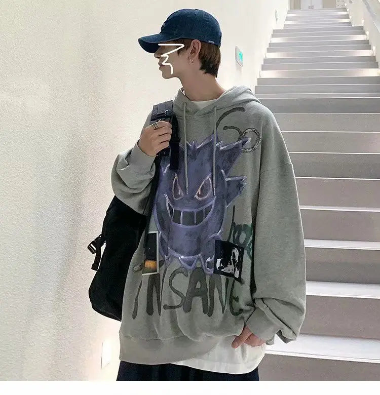 Autumn winter sweatshirts women hoodies Hong Kong style ins trend hip hop tops loose casual long sleeve pullover female clothes Street King Limited