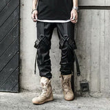 "Top Building" Unisex Men Women Streetwear Tactical Joggers Daulet Apparel