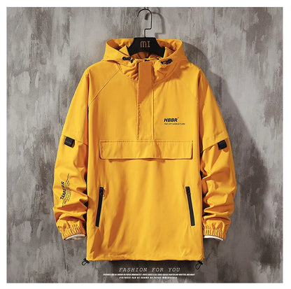 2023 men streetwear jackets and coats hip hop harajuku mens windbreaker overcoat mens clothing unique default style 650