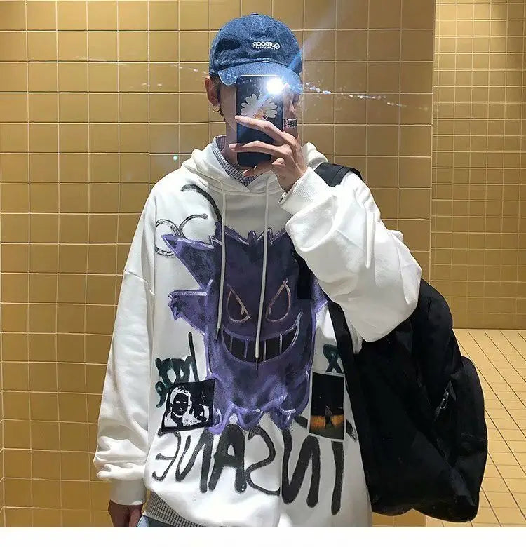 Autumn winter sweatshirts women hoodies Hong Kong style ins trend hip hop tops loose casual long sleeve pullover female clothes Street King Limited