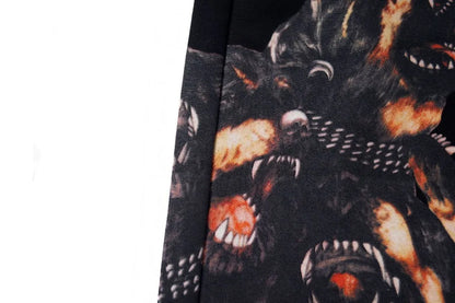 High New 2023 luxury Novelty Men Comfortable Roaring hound Dog Classic Striped Skateboard Street Cotton Casual Shorts #N258 Street King Limited