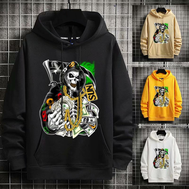 "Cash Made" Unisex Men Women Streetwear Graphic Hoodie Daulet Apparel