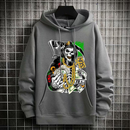 "Cash Made" Unisex Men Women Streetwear Graphic Hoodie Daulet Apparel
