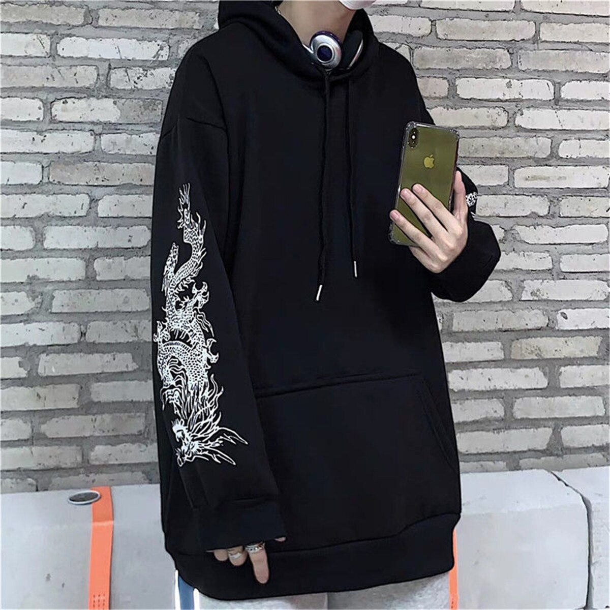"Keep It Cool" Unisex Men Women Streetwear Graphic Hoodie Daulet Apparel