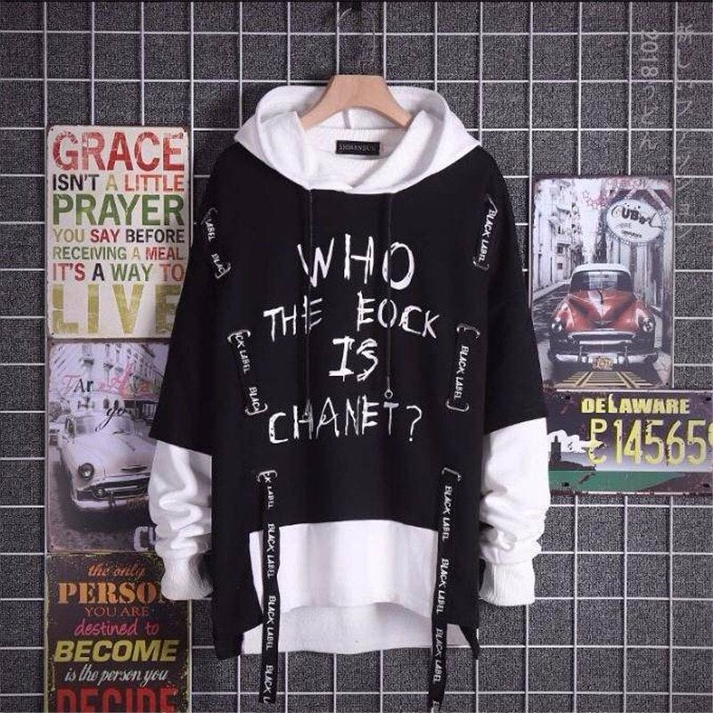 Cool Japanese Funny Printed Fleece Hoodies Boys Winter Japan Hip Hop Casual Sweatshirts Streetwear Males Spring High Street Tops Daulet Apparel