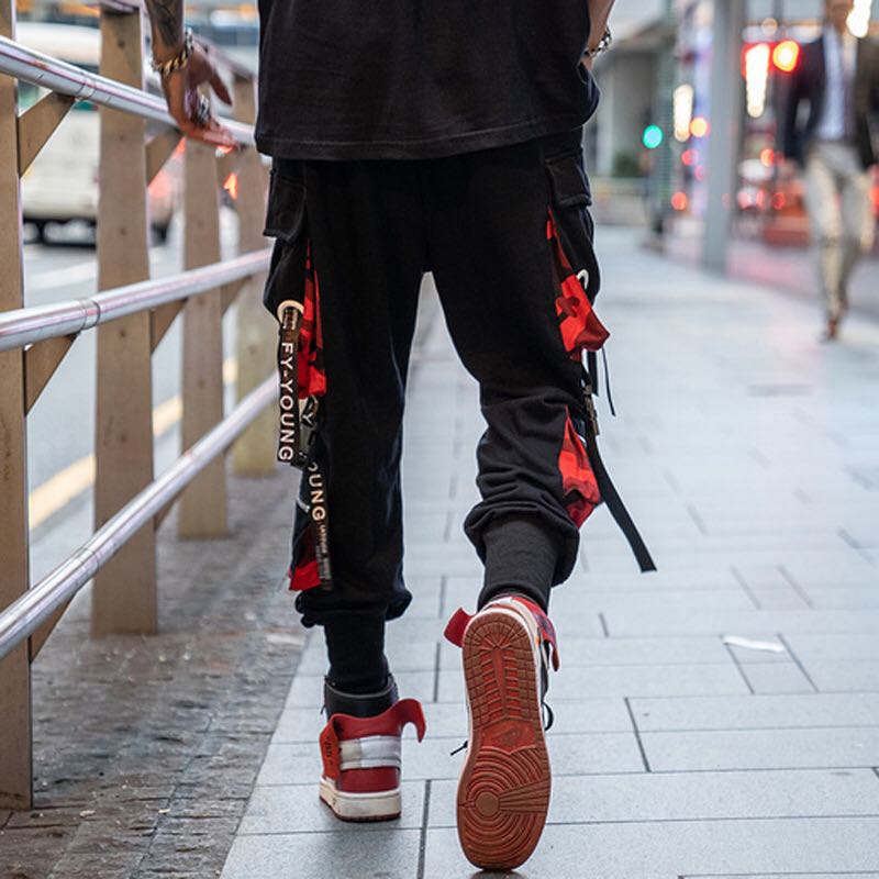 "Hang" Streetwear Hip Hop Unisex Tactical Joggers Daulet Apparel