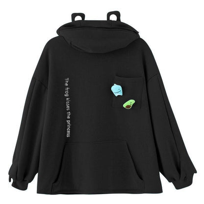 "Cover Up" Unisex Men Women Streetwear Graphic Hoodie Daulet Apparel