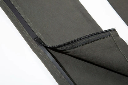 Ankle Zipper Color Block Streetwear Straight Casual Cargo Pants for Men Drawstring Harajuku Oversize Hip Hop Loose Trousers Street King Limited
