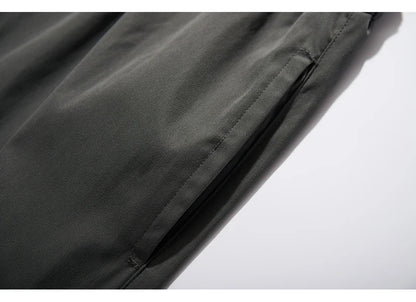 hip hop loose fit elastic waist pants fashion embroidery ankle pants mens 2019 new spring summer casual sportwear pants joggers unique joggers style 1107